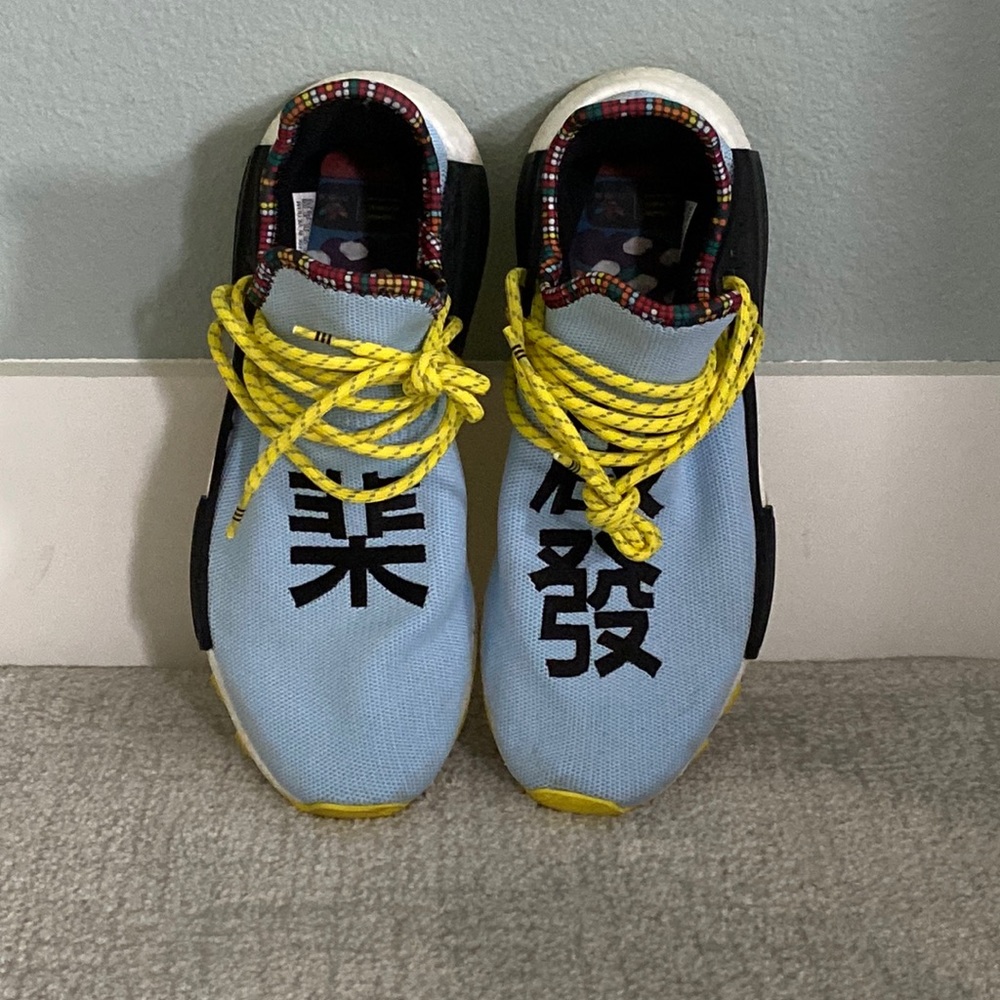 Adidas Pharrell x NMD Human Race “Inspiration Pack” Sneaker Size 9.5W Size 8M